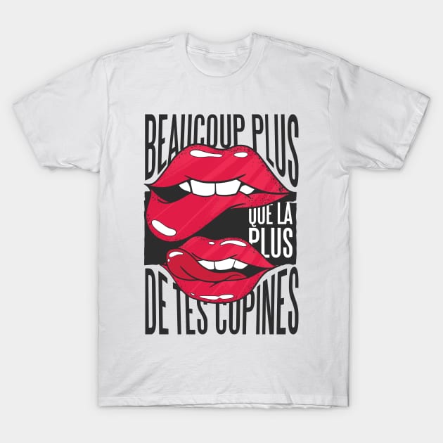 French Lips T-Shirt by Urban_Vintage